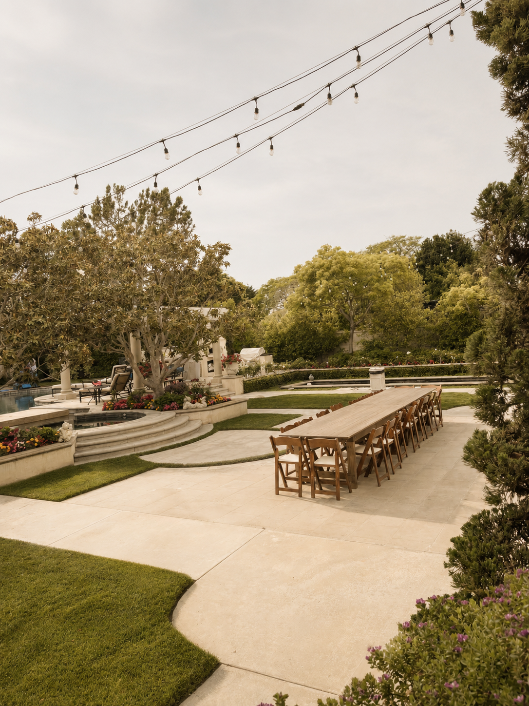 Farm Table Rental - Orange County - Huntington Beach - Newport Beach