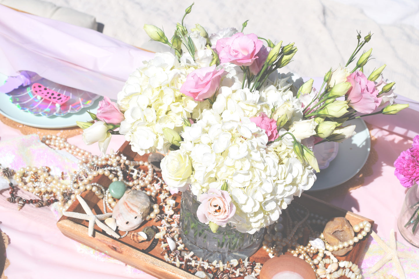 CUSTOM LUXURY KIDS PARTY CRAFT TABLES - ORANGE COUNTY - NEWPORT BEACH - HUNTINGTON BEACH