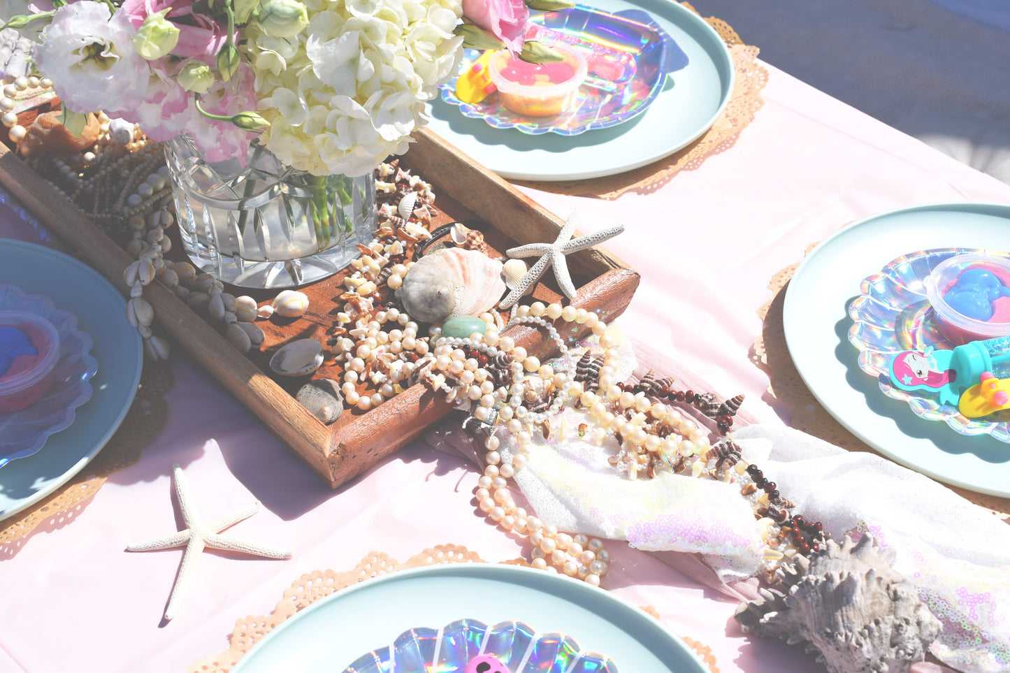 CUSTOM LUXURY KIDS PARTY CRAFT TABLES - ORANGE COUNTY - NEWPORT BEACH - HUNTINGTON BEACH