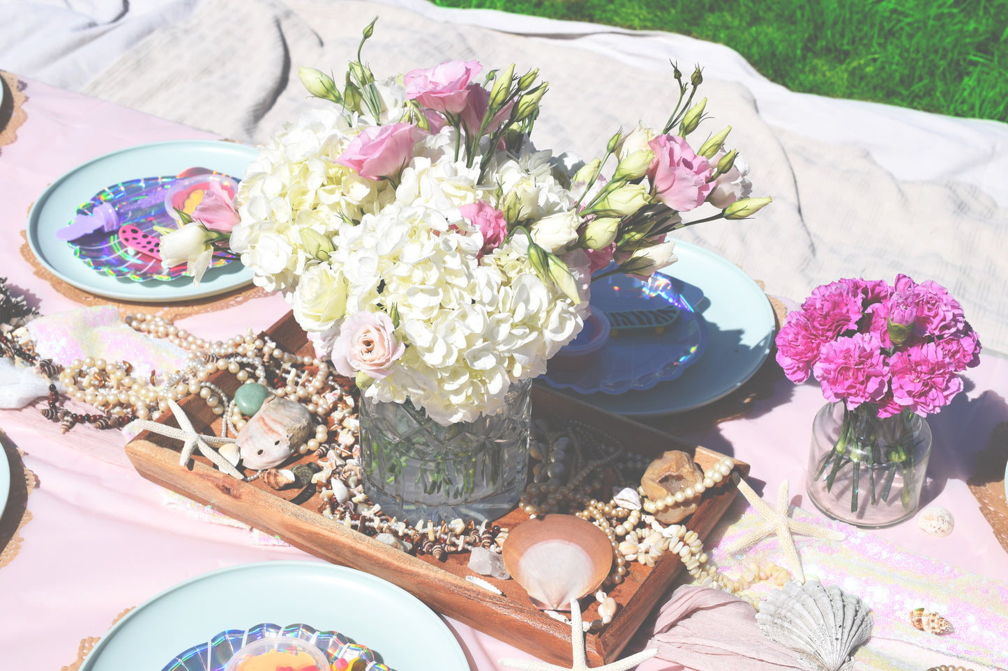 CUSTOM LUXURY KIDS PARTY CRAFT TABLES - ORANGE COUNTY - NEWPORT BEACH - HUNTINGTON BEACH