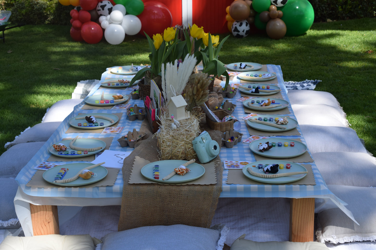 CUSTOM LUXURY KIDS PARTY CRAFT TABLES - ORANGE COUNTY - NEWPORT BEACH - HUNTINGTON BEACH