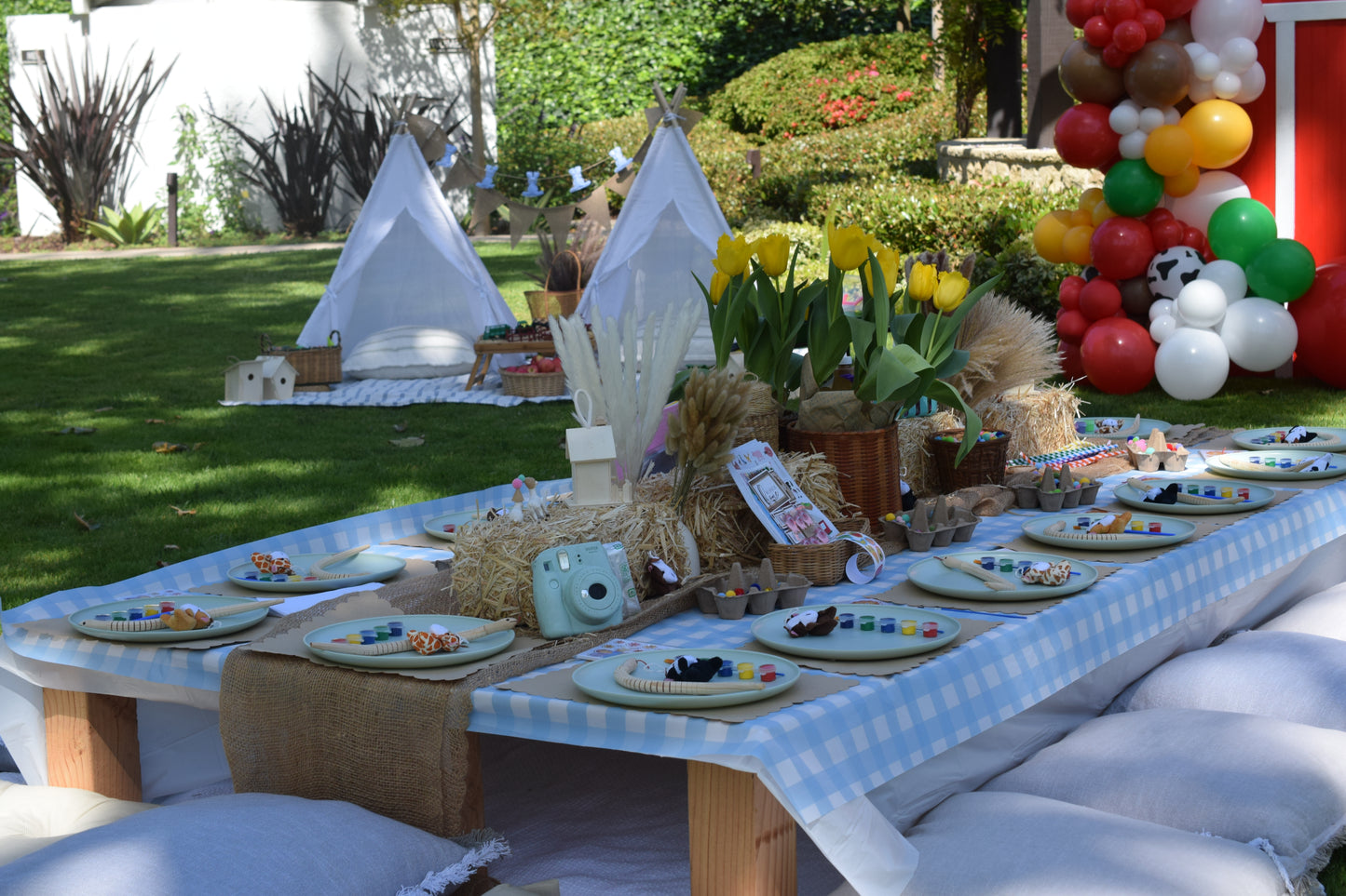 CUSTOM LUXURY KIDS PARTY CRAFT TABLES - ORANGE COUNTY - NEWPORT BEACH - HUNTINGTON BEACH