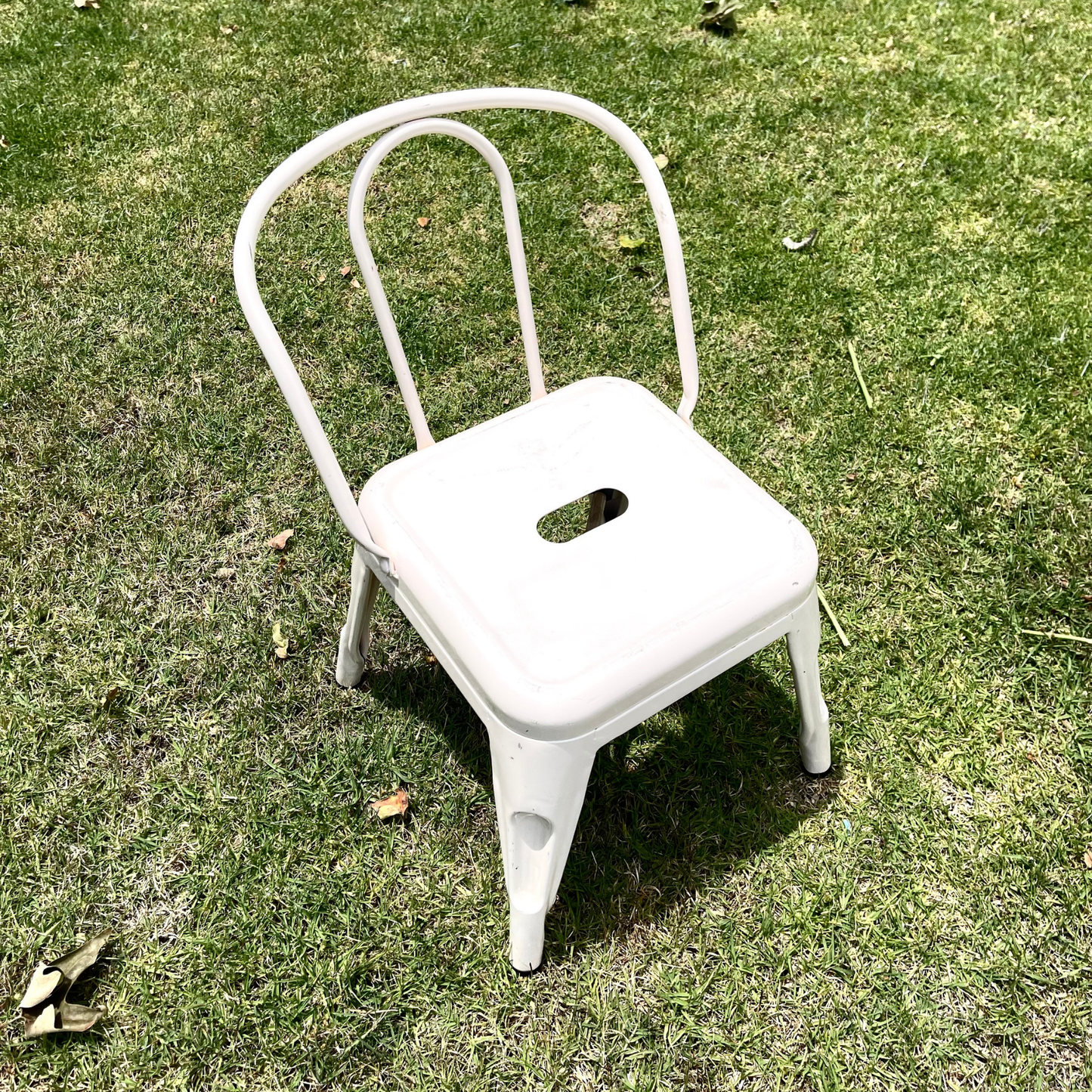 Metal Bistro Kids Chair - Kids Party Rental - Orange County - Huntington Beach - Newport Beach