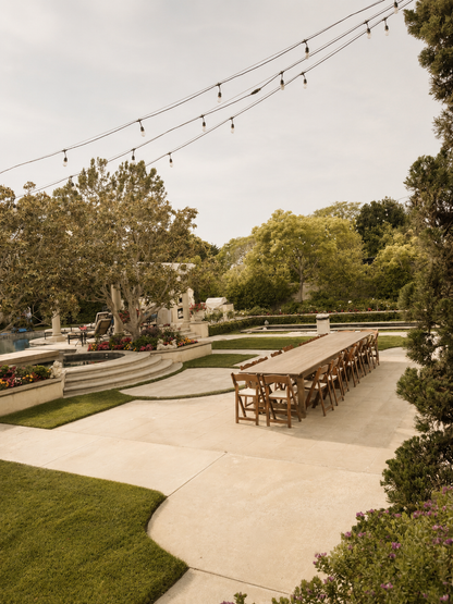 Fruitwood Chair Rental - Orange County - Newport Beach