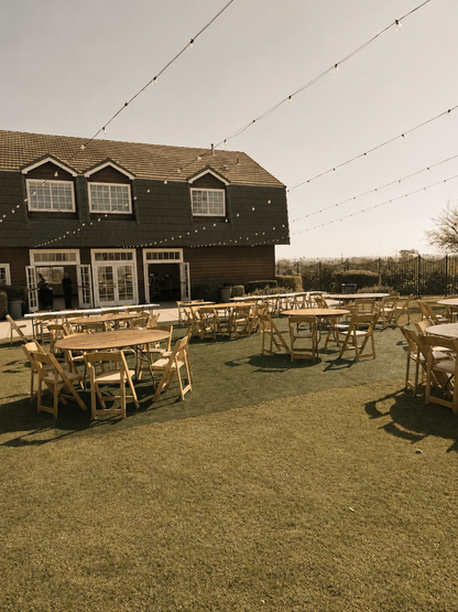 Banquet Table Rental - Round Table - Orange County - Huntington Beach - Newport Beach - Event Rental