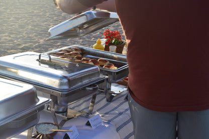 LUXURY BEACH BUFFET SET UP - ORANGE COUNTY - HUNTINGTON BEACH - NEWPORT BEACH