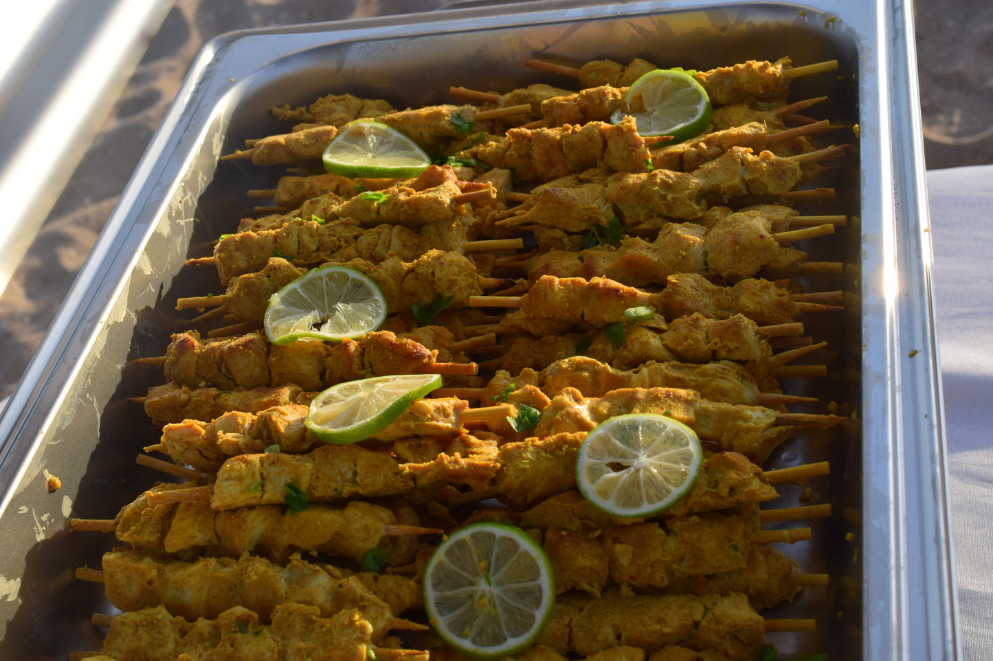 LUXURY BEACH BUFFET SET UP - ORANGE COUNTY - HUNTINGTON BEACH - NEWPORT BEACH