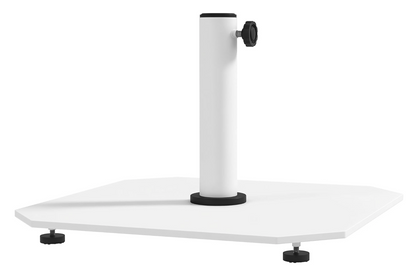 White Pagoda Style Scalloped Umbrella Rental - Orange County - Huntington Beach - Newport Beach